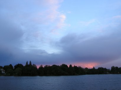 Abendstimmung am heiligen See